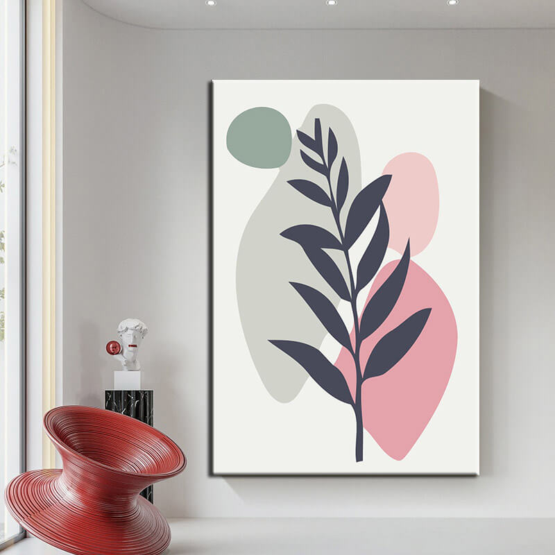 farn malen Malen nach Zahlen Kunst Abstrakte Malerei Geometrie Farn