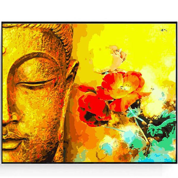Malen nach Zahlen Buddha Kunst