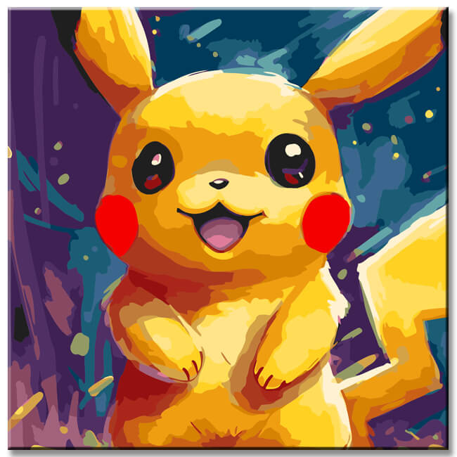 Ravensburger Malen Nach Zahlen – Pikachu, 13x18 Cm, Acrylfarben Mit Pinsel & Rahmen, Ab 7 Jahren, FSC-zertifiziert Ravensburger Malen Nach Zahlen – Pikachu, 13x18 Cm, Acrylfarben Mit Pinsel & Rahmen, Ab 7 Jahren, FSC-zertifiziert