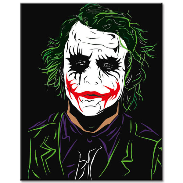 Malen nach Zahlen Joker Porträt