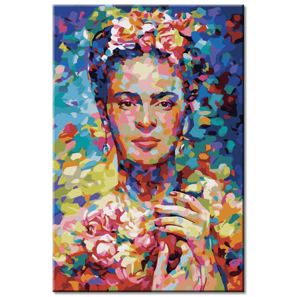 Malen nach Zahlen Abstrakte Kunst Frida Kahlo
