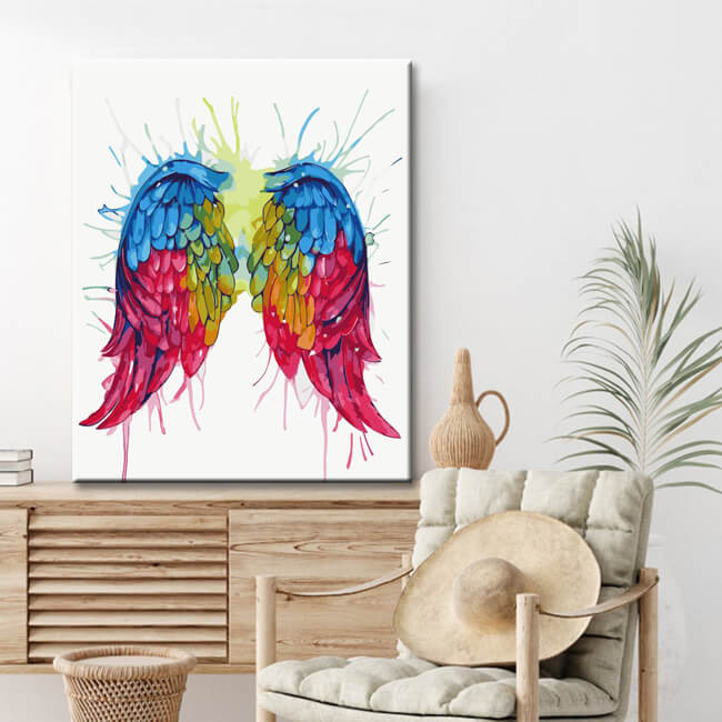 Malen Nach Zahlen Set Für Erwachsene – 16x20 Zoll Leinwand, Acrylfarben, Inkl. Pinsel & Lupe