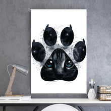 Laden Sie das Bild in den Galerie-Viewer, Malen nach Zahlen Kunst Tier Katzenaugen in ihrer Pfote