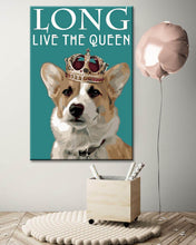 Laden Sie das Bild in den Galerie-Viewer, Malen nach Zahlen Der Hund der Königin Queen mit Krone