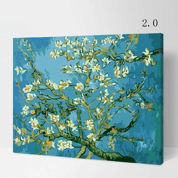 Malen nach Zahlen für Erwachsene Mandelblüte Van Gogh