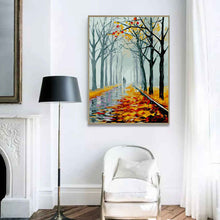 Laden Sie das Bild in den Galerie-Viewer, Malen nach Zahlen Herbst Allee