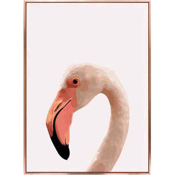 Malen nach Zahlen Tiere Flamingo