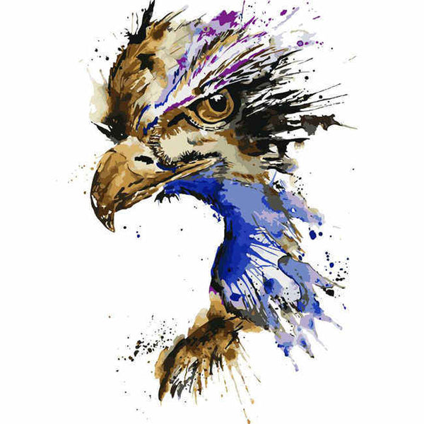 Malen nach Zahlen Adler Vogel Tiere Tierkunst